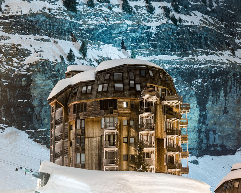 Illustration for article titled The Other-Worldly Architecture Of Avoriaz, A Ski Resort In France